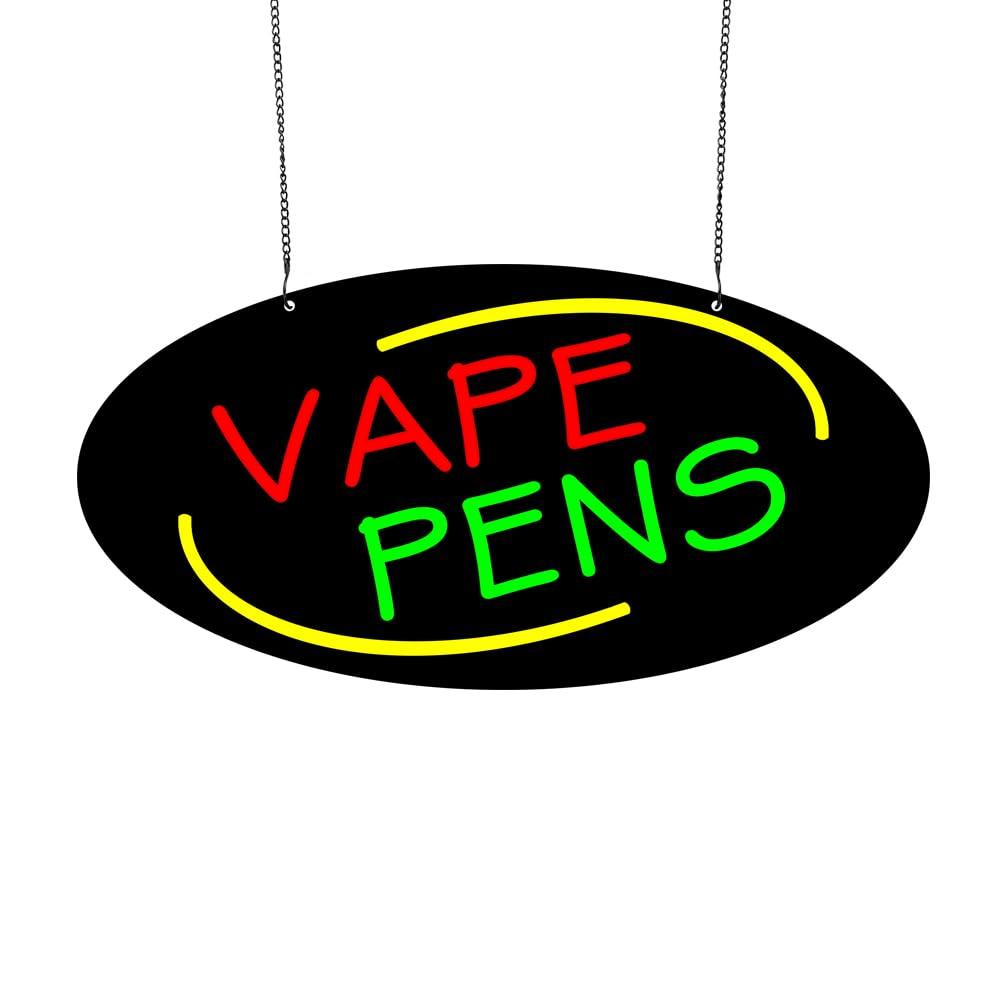 Vaping Store - Letreiro Neon para Canetas Vape com