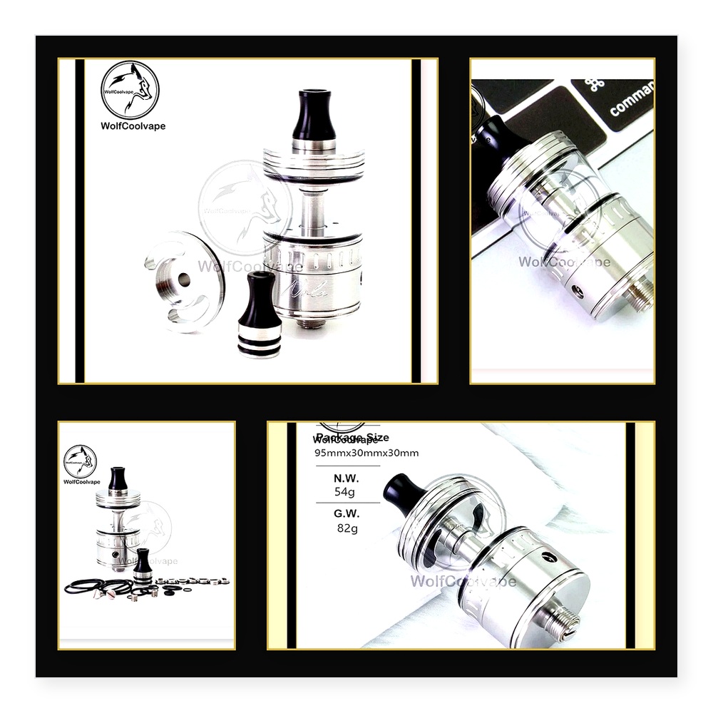 Vaping Air - Atomizador Wolfcoolvape NOLA RTA 22mm Rebuildable