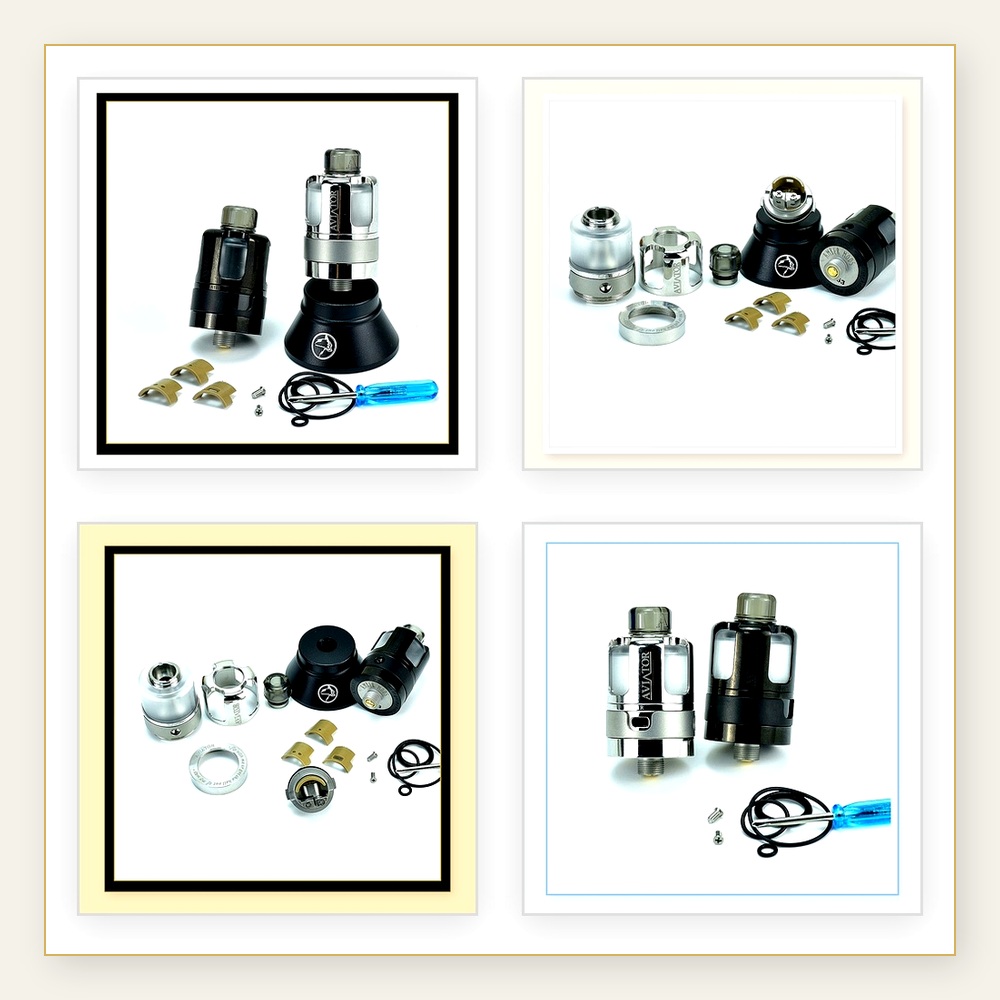 Tanque de Vape Aviator RTA 3.5 - Vaping Air avaliação e preço